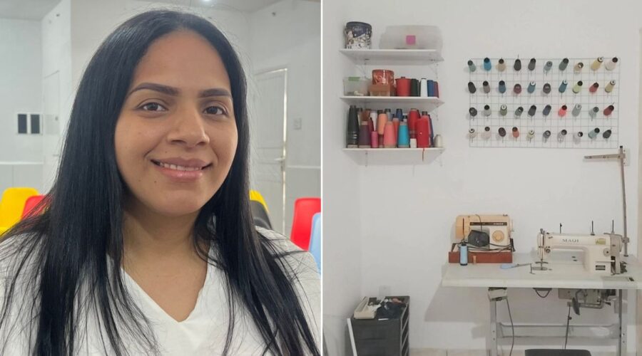 Venezuelana que escoltou famosos deixa país por crise econômica e recomeça como costureira em SP