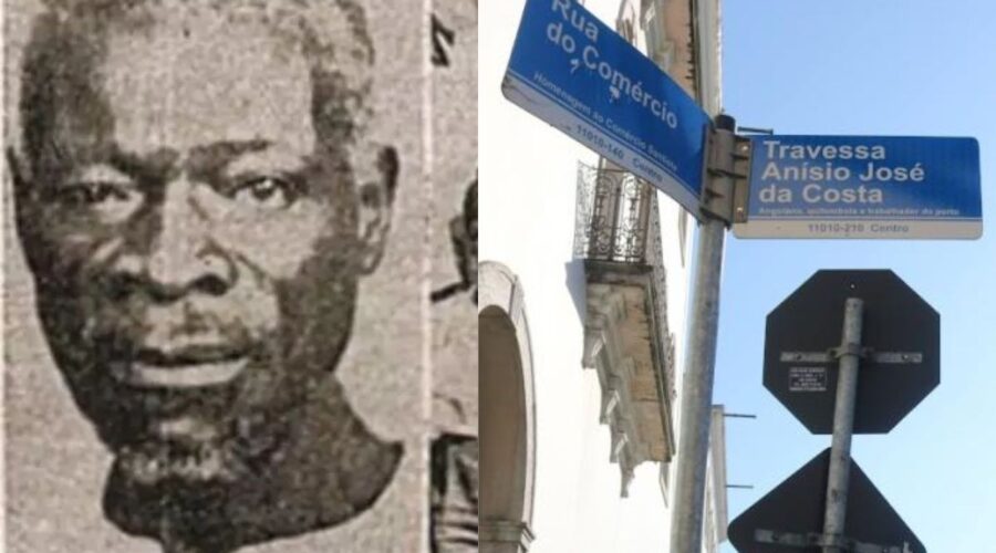 Rua em Santos que homenageava dono de senzala recebe nome de ex-escravizado que viveu até os 110 anos