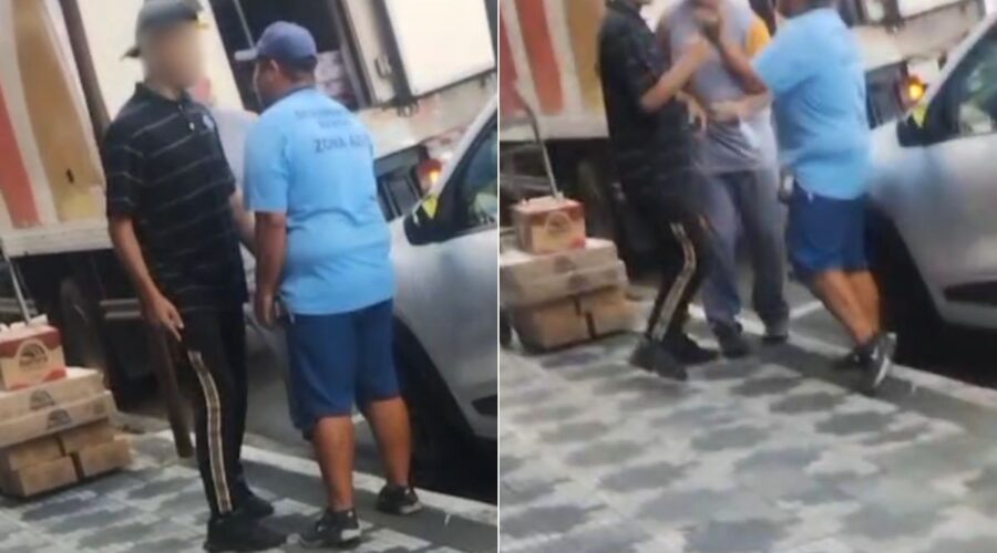 Funcionária de estacionamento afirma ter sido chamada de 'sapatão do c*' após anotar placa de caminhão; VÍDEO