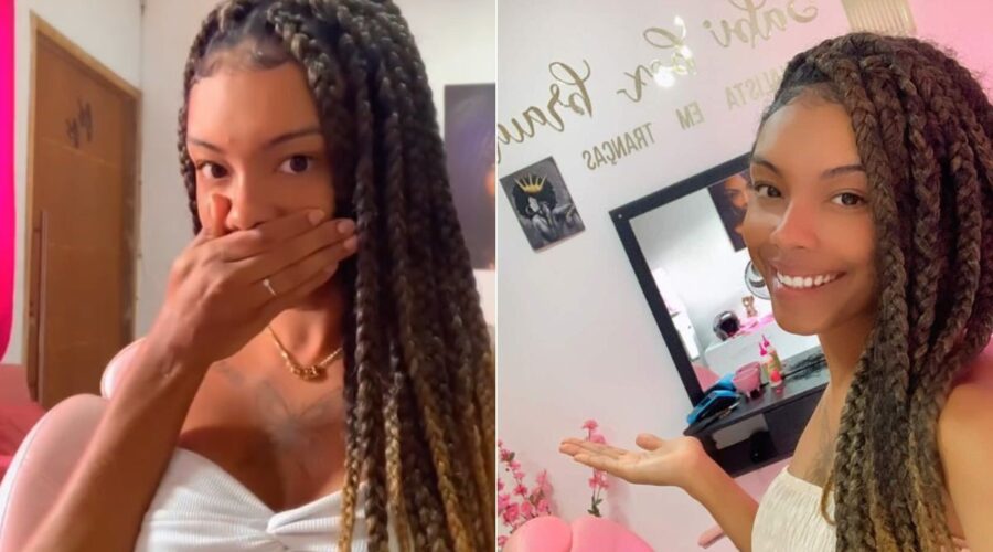Trancista conta que foi contratada por mulher para arrancar tranças da amante do marido e viraliza; VÍDEO