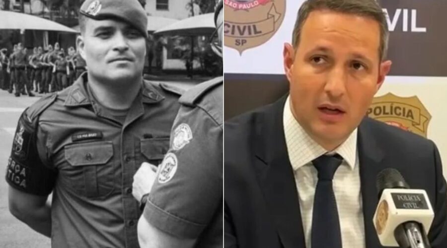 Secretário de Segurança de SP aponta reforço policial para encontrar criminoso que matou cabo da PM