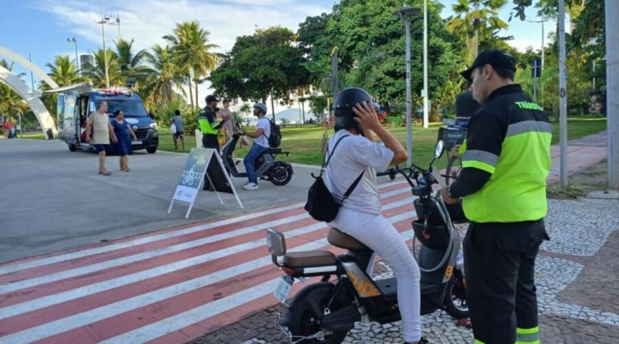 Operação Ciclovia Segura passa a ser diária na orla de Santos, SP; veja o que é proibido
