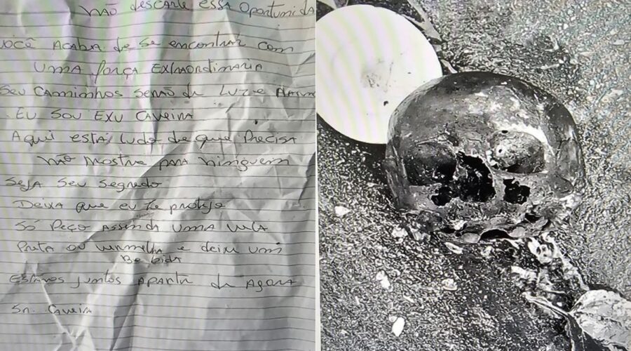Veja a íntegra da carta encontrada ao lado de crânio em rodovia de SP: 'Estamos juntos'