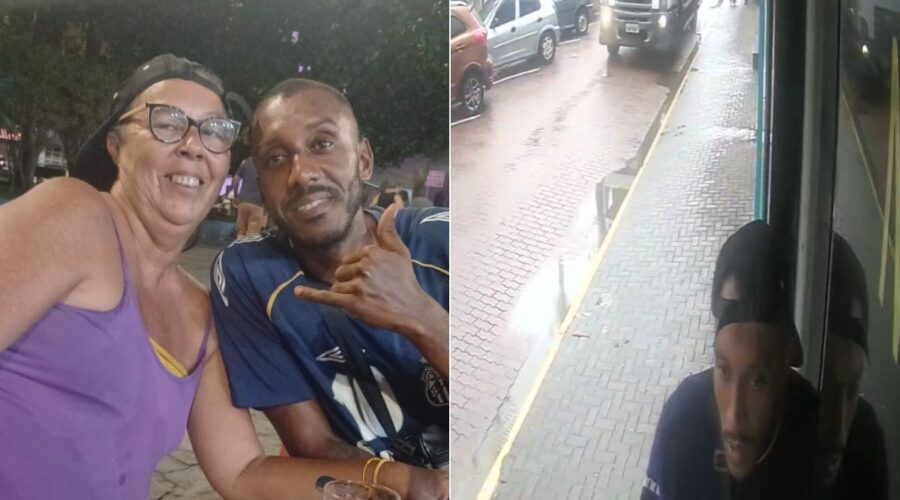 Vídeo mostra suspeito de matar ex a marteladas saindo da casa dela após o crime no litoral de SP