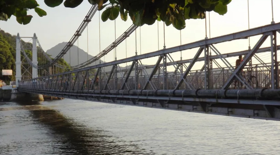 Ponte Pênsil terá trânsito parcialmente interditado entre terça e quarta-feira; confira os horários