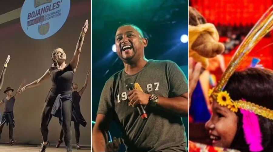 Pagode, tributo a Ray Conniff, Bojangles' Party, comédia e teatro; g1 reúne atrações para o fim de semana