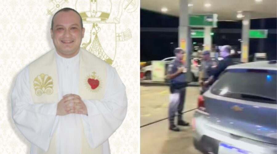 Saiba quem é o padre que ficou bêbado, xingou e ameaçou frentistas no interior de SP