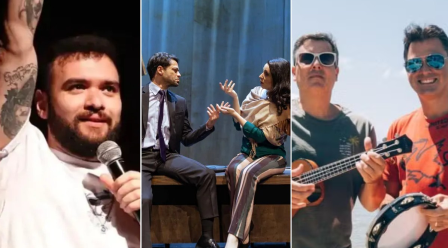 Stand-up comedy, Grupo Feitiço, teatro, dança e música; g1 reúne atrações para o fim de semana