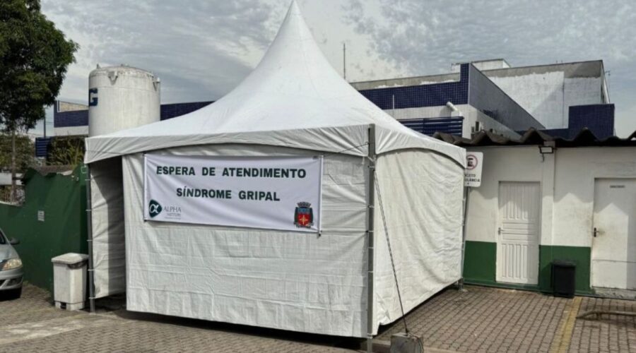 PS Central de Cubatão, SP, abre novos espaços para atendimento de pessoas com sintomas gripais