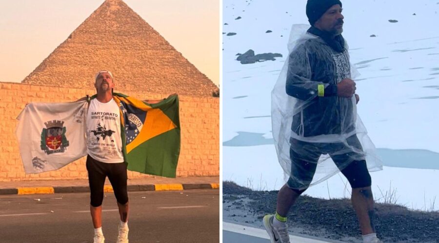 Ultramaratonista de SP percorre 27 países em 102 dias e completa 2ª Volta ao Mundo