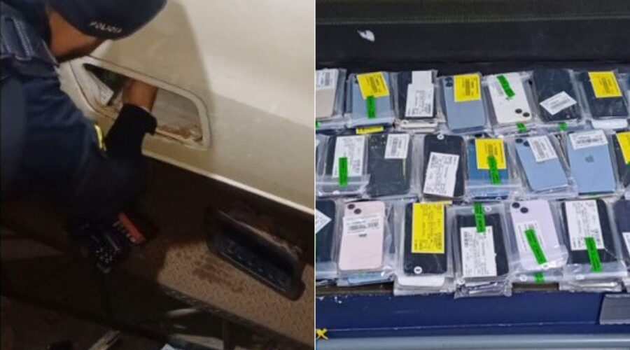 Motorista é preso com mais de 200 iPhones avaliados em R$ 500 mil em rodovia de SP