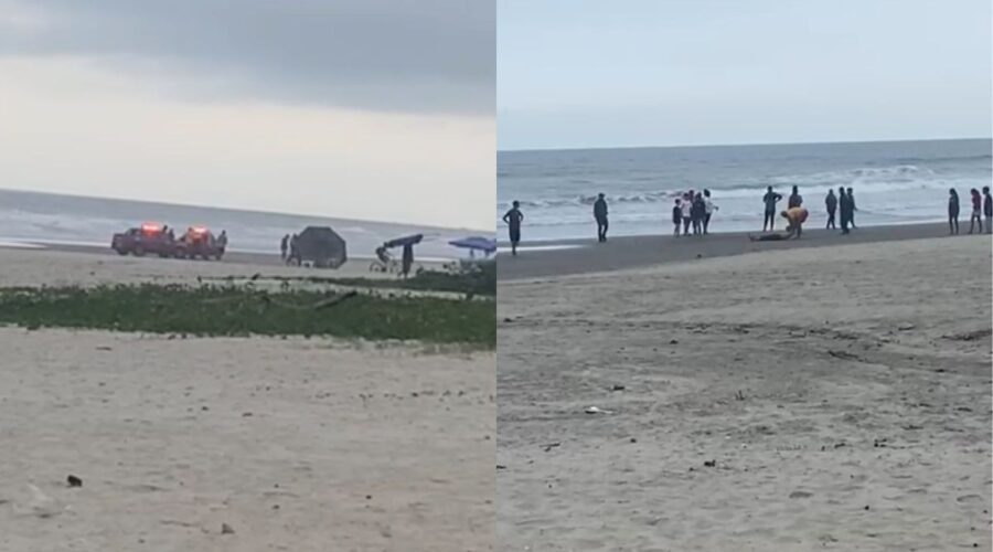 Duas pessoas são resgatadas do mar em estado grave após ingerirem bebida alcóolica no litoral de SP