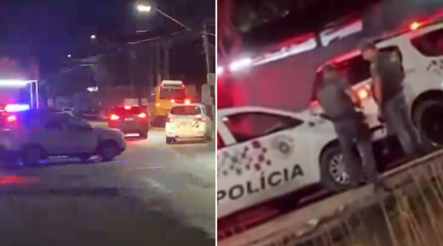 Adolescente provoca perseguição em Guarujá, SP, ao fugir da PM com carro que pegou escondido do pai
