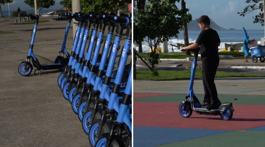 Patinetes elétricos chegam a Guarujá: veja como usar, quanto custa e onde encontrar