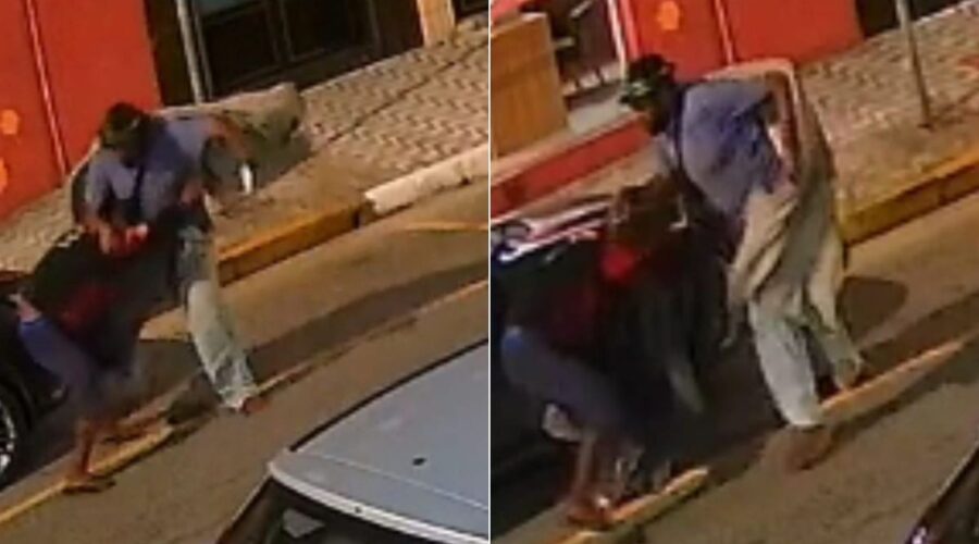 Homem em situação de rua é preso após matar outro a facadas no litoral de SP; VÍDEO