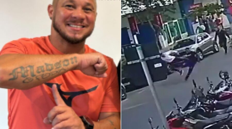Ex-jogador de Santos e Vasco que deu voadora em suspeito de assalto exibe tatuagem 'O f…'; entenda o motivo