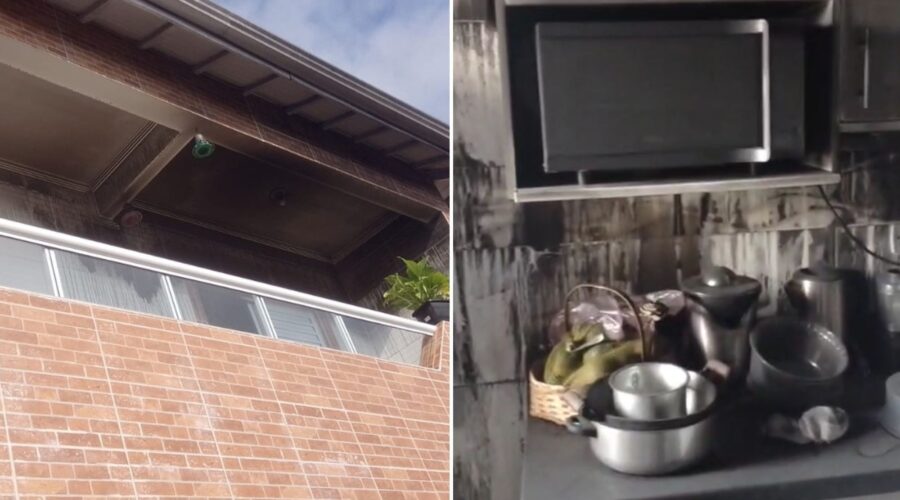 Mulher acusa companheiro de atear fogo em casa após discussão: 'Tentou me matar'