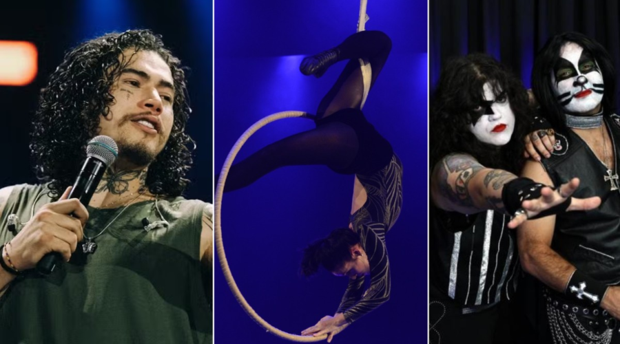 Whindersson Nunes, tributo ao Kiss, André Santi, Cabaret e teatro; g1 reúne atrações para o fim de semana