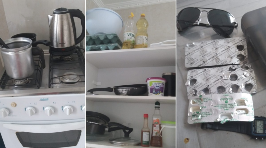 Vídeo mostra apartamento de sargento da PM que desapareceu e deixou caderno com anotação enigmática