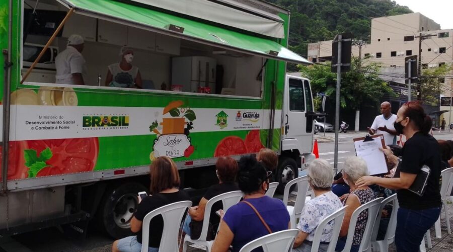 Caminhão Sabor e Renda leva oficinas gratuitas de educação alimentar; veja programação