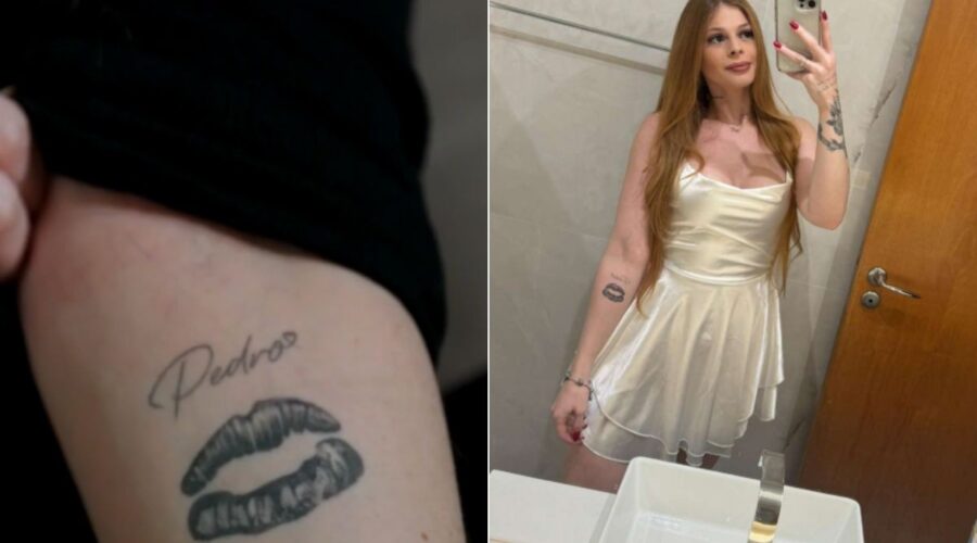 Médica espancada por fisiculturista conta conheceu o ex-namorado e mostra as tatuagens feitas como 'prova de amor'; veja quais
