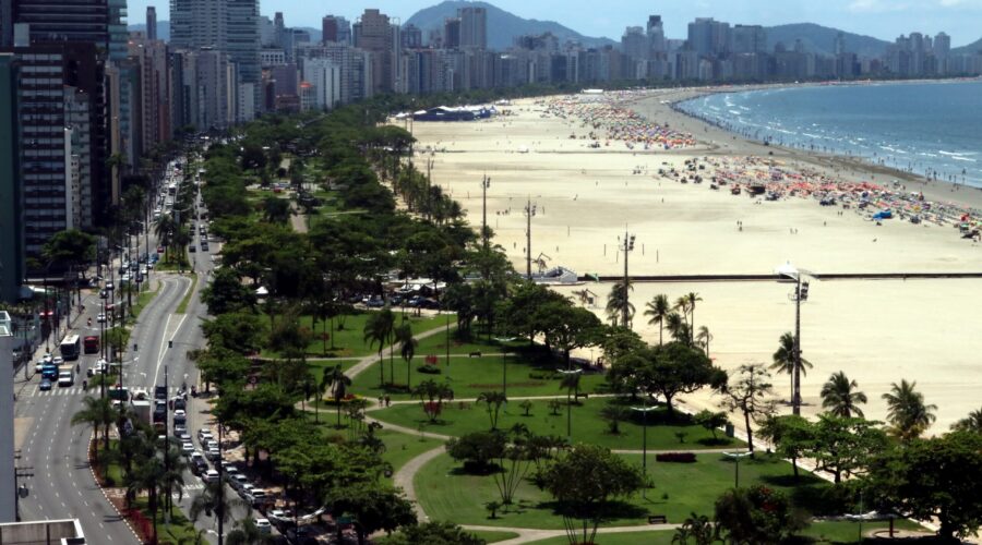 Orla de Santos terá trânsito alterado por prova de pedestrianismo neste domingo; veja as interdições