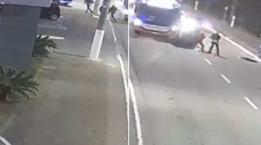 Câmera flagra assassinato de ex-delegado por outro ângulo; VEJA