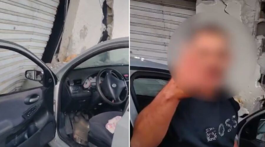 Suspeito rouba carro, invade casa e é preso após confronto com moradores em SP; VÍDEO