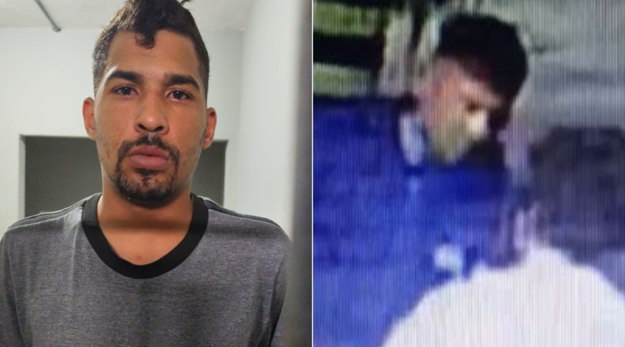 Homem é preso após série de assaltos em Santos; vídeo mostra abordagem