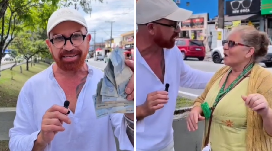 Dois reais ou um cabelo misterioso? Cabeleireiro transforma visual de mulheres no litoral de SP; VÍDEO