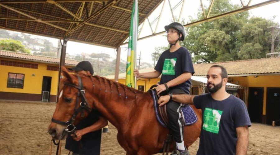 Santos, SP, sanciona lei que torna a equoterapia política pública permanente; entenda