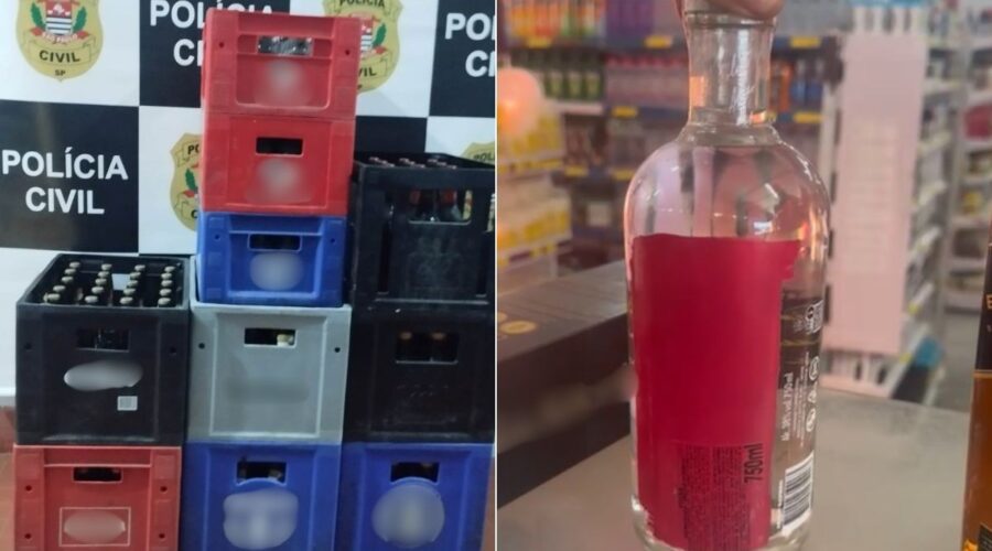 Polícia Civil apreende bebidas alcoólicas por suspeita de adulteração no litoral de SP; empresário é preso