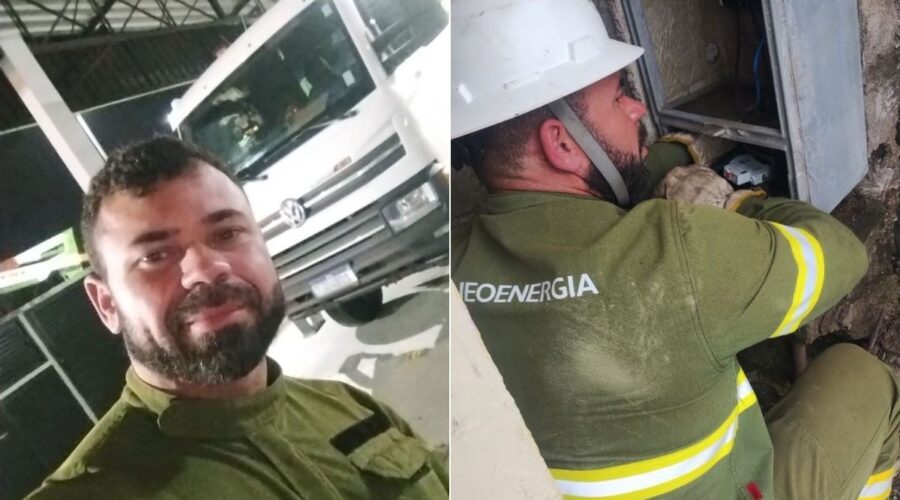 Eletricista morre após sofrer descarga elétrica durante serviço em rede de energia no litoral de SP