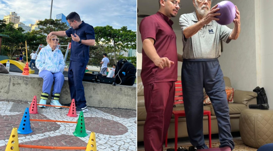 Exercícios físicos combatem a depressão e ajudam na autoestima de idosos, diz fisioterapeuta