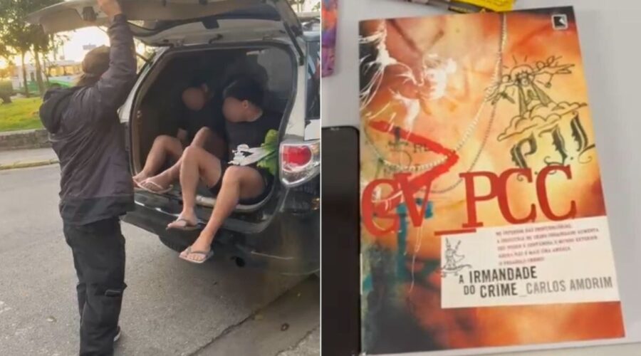Justiça solta irmãos presos com livro sobre PCC e Comando Vermelho no litoral de SP