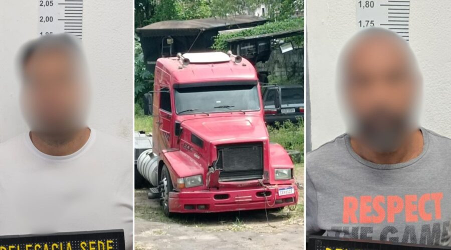 Vídeo mostra sequestro de caminhoneiro que levou polícia a prender suspeitos de integrar quadrilha de roubo de cargas