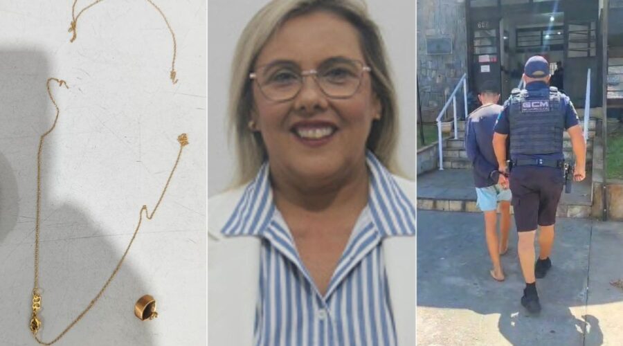 Adolescente de 15 anos é apreendido após roubar e ameaçar vereadora com arma no litoral de SP; VÍDEO