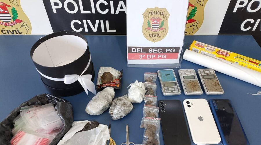 'Tripinha' é preso por delivery de maconha de luxo no litoral de SP; veja o que foi apreendido