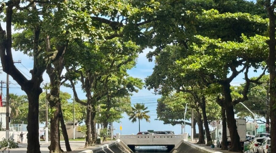 Homem é arremessado para dentro de canal após ser atropelado; motorista fugiu