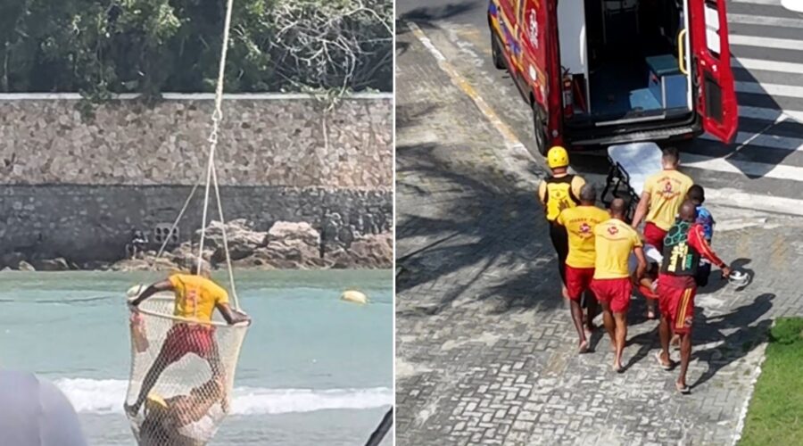 Idoso de 76 anos morre ao tentar salvar jovem que caiu no mar enquanto fazia selfie no litoral de SP