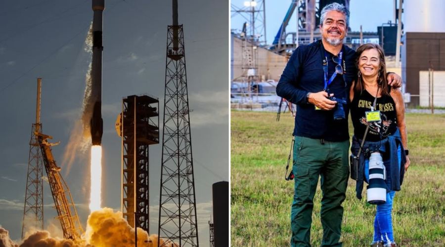 Brasileiros conquistam espaço na NASA e registram lançamentos de foguetes nos EUA: 'Perto das estrelas'