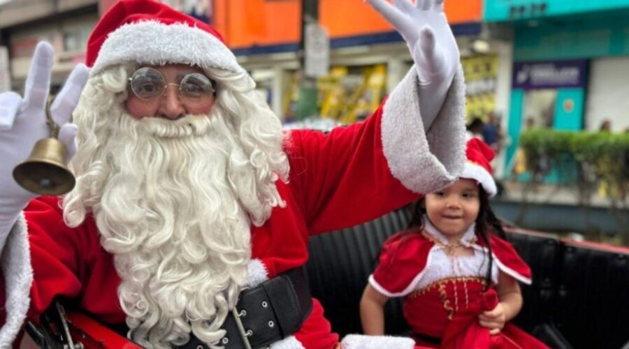 6ª edição da Parada de Natal inicia as celebrações de fim de ano em Cubatão, SP; veja a programação