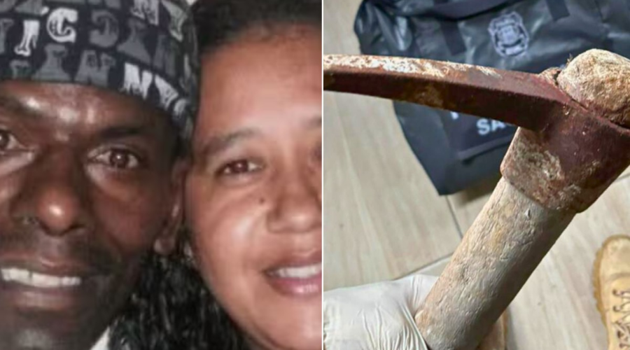 Marido confessa feminicídio com picareta; filha encontra corpo da mãe na cama