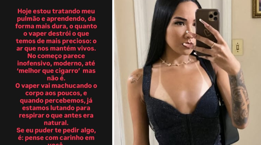 'Respirar é um presente': últimas mensagens de jovem que morreu após superbactéria no pulmão alertavam sobre vape