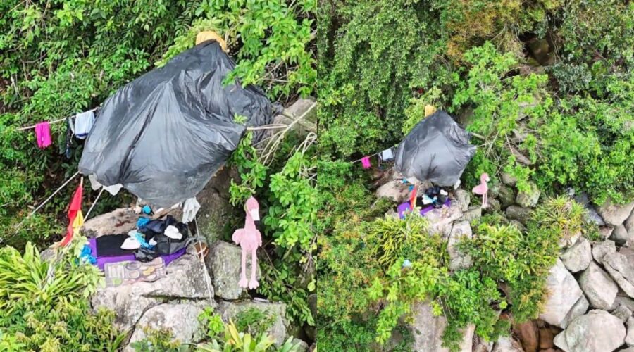 Invasão em ilha protegida no litoral de SP termina com acampamento ilegal desmontado em operação