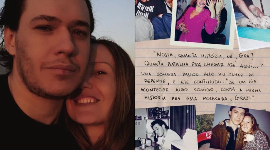 Fotos, bilhetes e mensagens inéditas: nova edição de livro traz detalhes do amor entre Chorão e Grazon