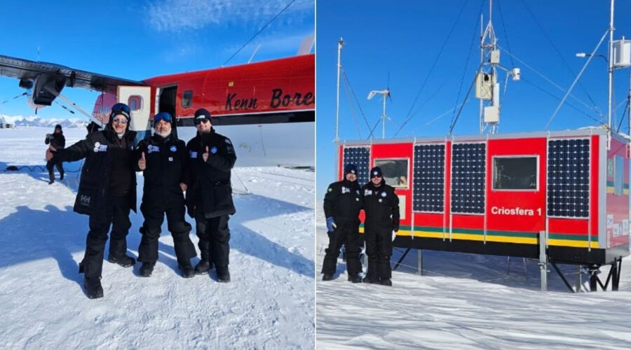 Brasileiros enfrentam -60 °C em 1ª missão científica com carbono neutro na Antártica; VÍDEO