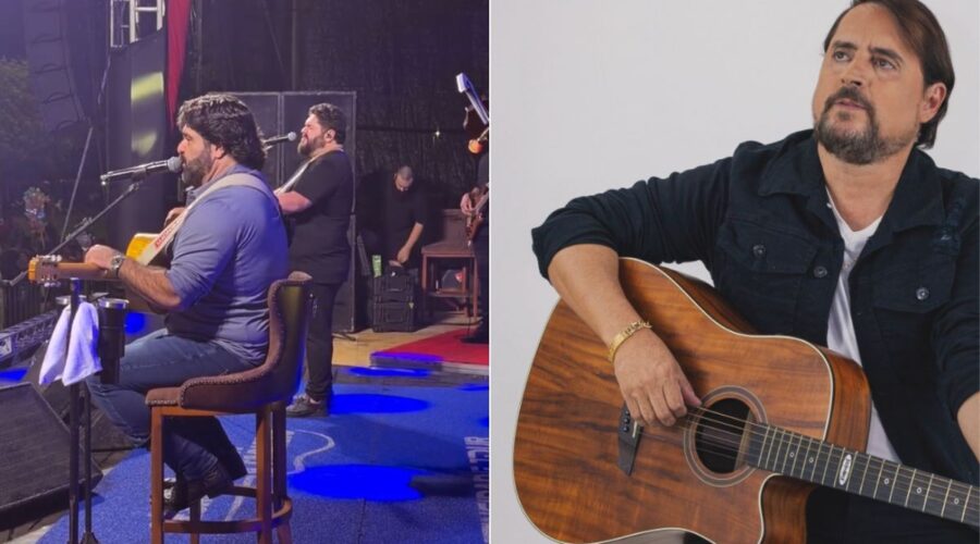 Em show, César Menotti e Fabiano fazem homenagem a Mauri, morto em acidente de trânsito: 'grande amigo'; VÍDEO