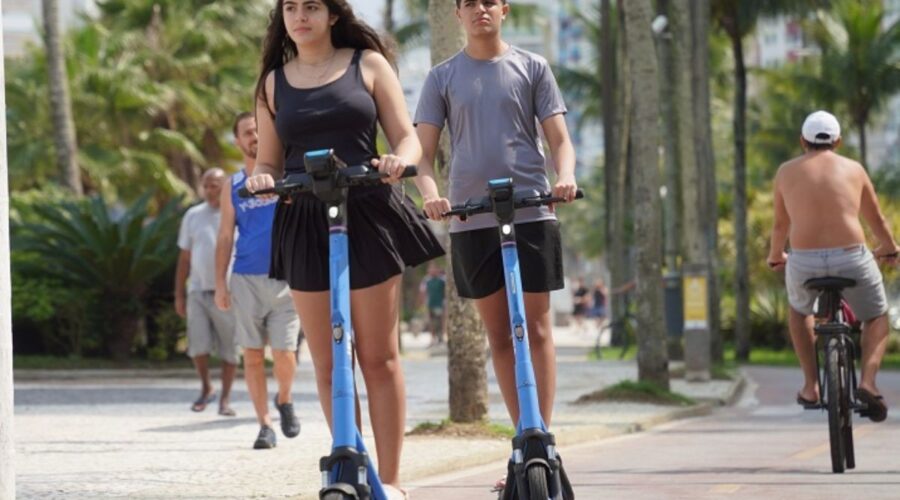 Praia Grande aprova lei que regulamenta o uso de ciclomotores, bicicletas elétricas e patinetes; veja as regras