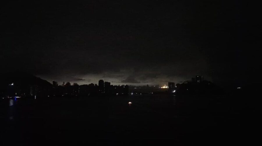 Apagão afeta três cidades da Baixada Santista: 'um breu só'